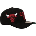 mitchell-ness-curved-brim-busted-pro-chicago-bulls-nba-black-snapback-cap
