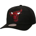 mitchell-ness-curved-brim-tilted-pro-chicago-bulls-nba-black-snapback-cap