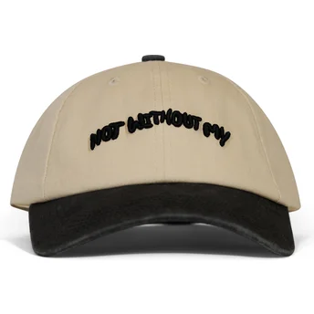 Cap zaobljena beige adjustable strap Pica Pica