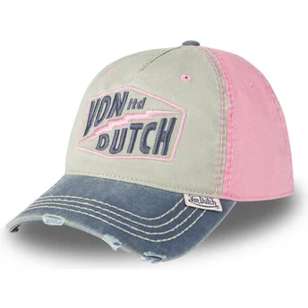 Cap zaobljena multicolor adjustable strap Von Dutch