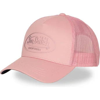 Kapa zaobljena ružičasta snapback LOG20 Von Dutch