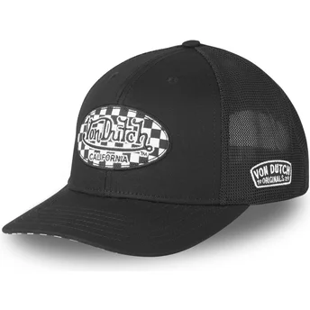Cap zaobljena black snapback Von Dutch