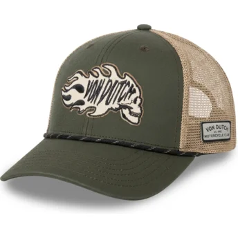 Von Dutch SEM08 Green Trucker Hat