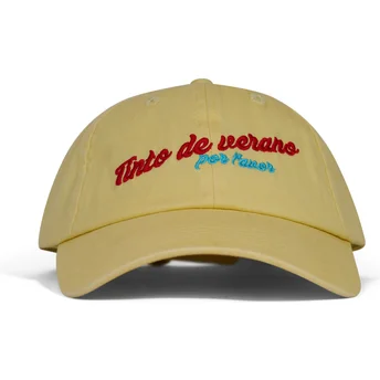Cap zaobljena yellow adjustable strap Tinto Verano Pica Pica