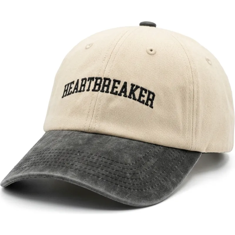 pica-pica-curved-brim-heartbreaker-beige-and-black-adjustable-cap