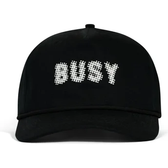 Pica Pica Curved Brim Busy Black Adjustable Cap