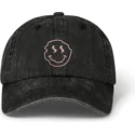 kapa-zaobljena-crna-podesiv-smiley-washed-pica-pica