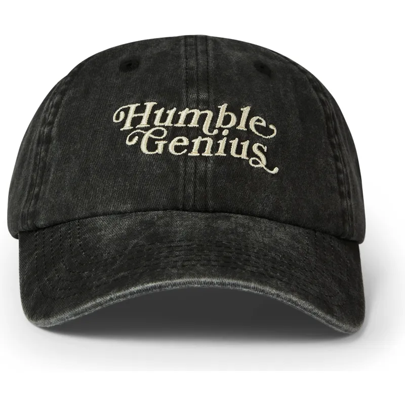 kapa-zaobljena-crna-podesiv-humble-genius-washed-pica-pica