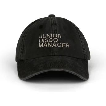 Cap zaobljena black adjustable strap Pica Pica