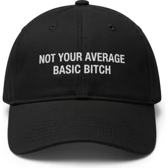 Cap zaobljena black adjustable strap Pica Pica