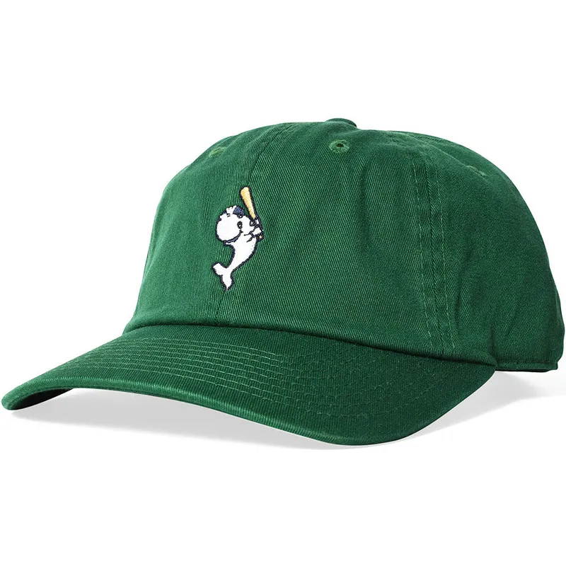 cap-zaobljena-green-adjustable-strap-ballpark-yokohama-whales-mlb-american-needle