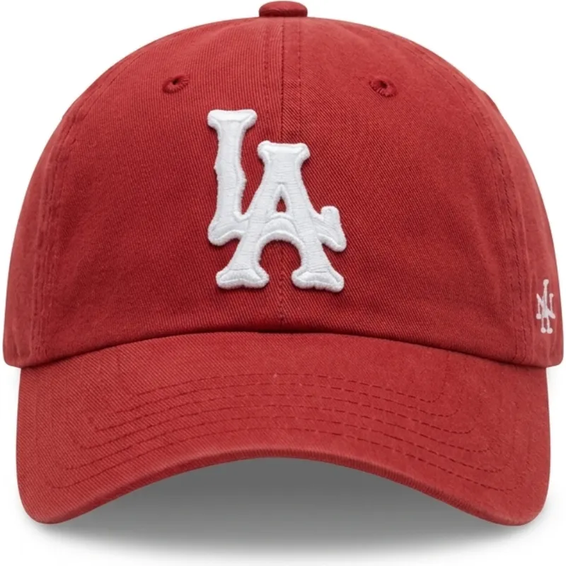 american-needle-curved-brim-archive-los-angeles-dodgers-mlb-red-adjustable-cap