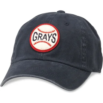 Kapa zaobljena crna podesiv Archive Homestead Grays MLB American Needle