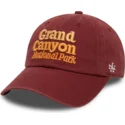 cap-zaobljena-red-adjustable-strap-american-needle