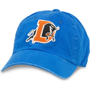 Kape zaobljena plava podesiva traka Archive Durham Bulls MiLB American Needle