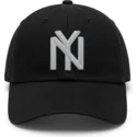 cap-zaobljena-black-adjustable-strap-ballpark-new-york-black-yankees-mlb-american-needle