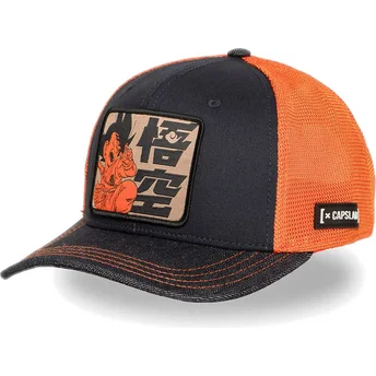 Cap zaobljena blue snapback Son Goku Dragon Ball Capslab