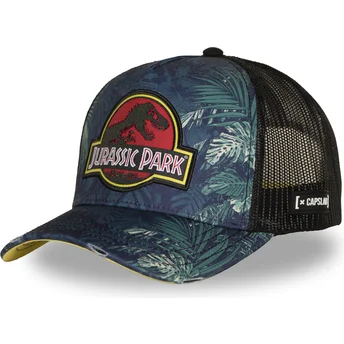 Cap zaobljena navy blue snapback Jurassic Park Capslab