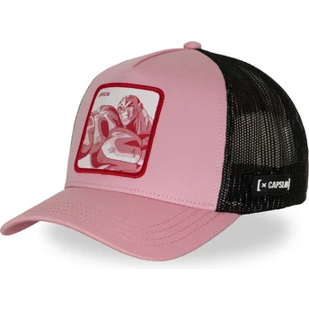 Cap zaobljena pink snapback Jiren Dragon Ball Capslab