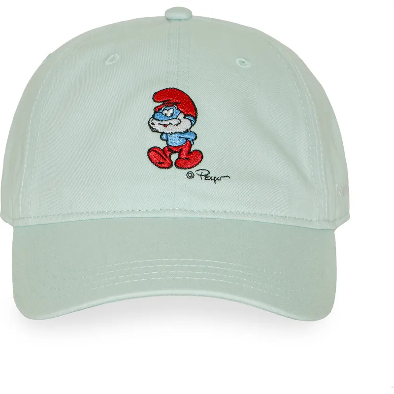 cap-zaobljena-green-adjustable-strap-papa-smurf-the-smurfs-capslab