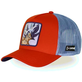 Cap zaobljena orange snapback Son Goku Dragon Ball Capslab