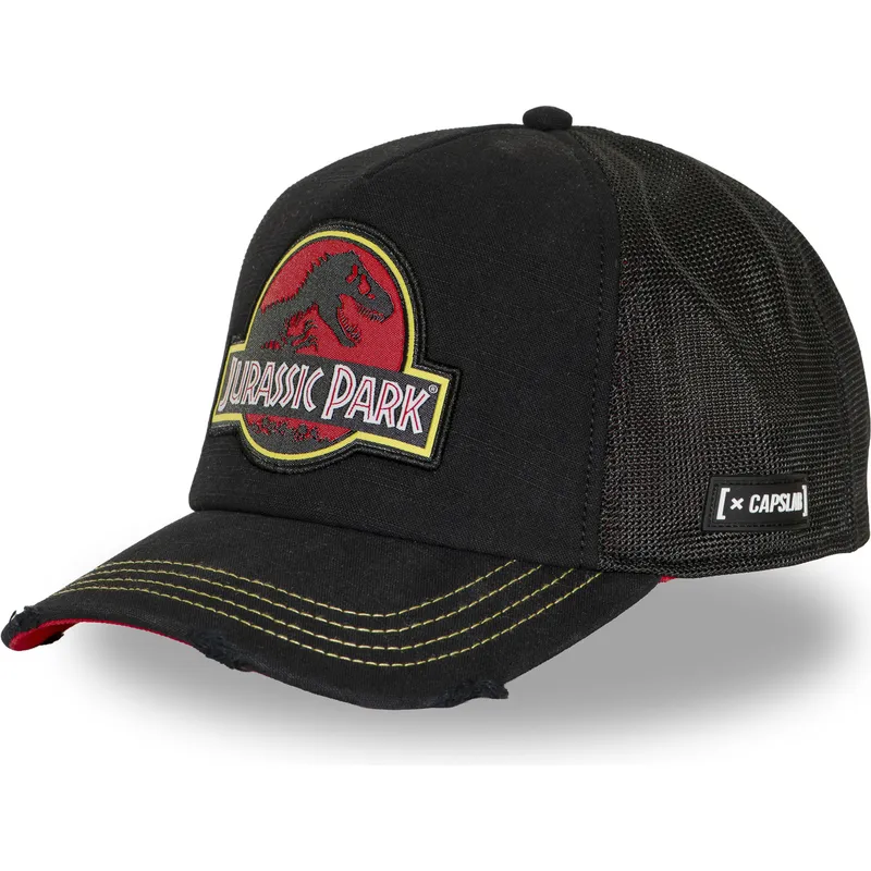 kape-zaobljena-crna-snapback-jur1-logb-jurassic-park-jurassic-park-capslab