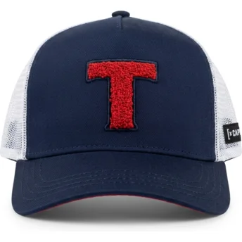 Cap zaobljena navy blue snapback Oliver Atom Champions: Oliver and Benji Capslab