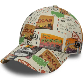 Cap zaobljena multicolor adjustable strap za djecu 9FORTY New Era