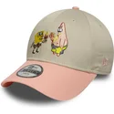 cap-zaobljena-multicolor-snapback-za-djecu-9forty-bob-esponja-y-patricio-estrella-new-era