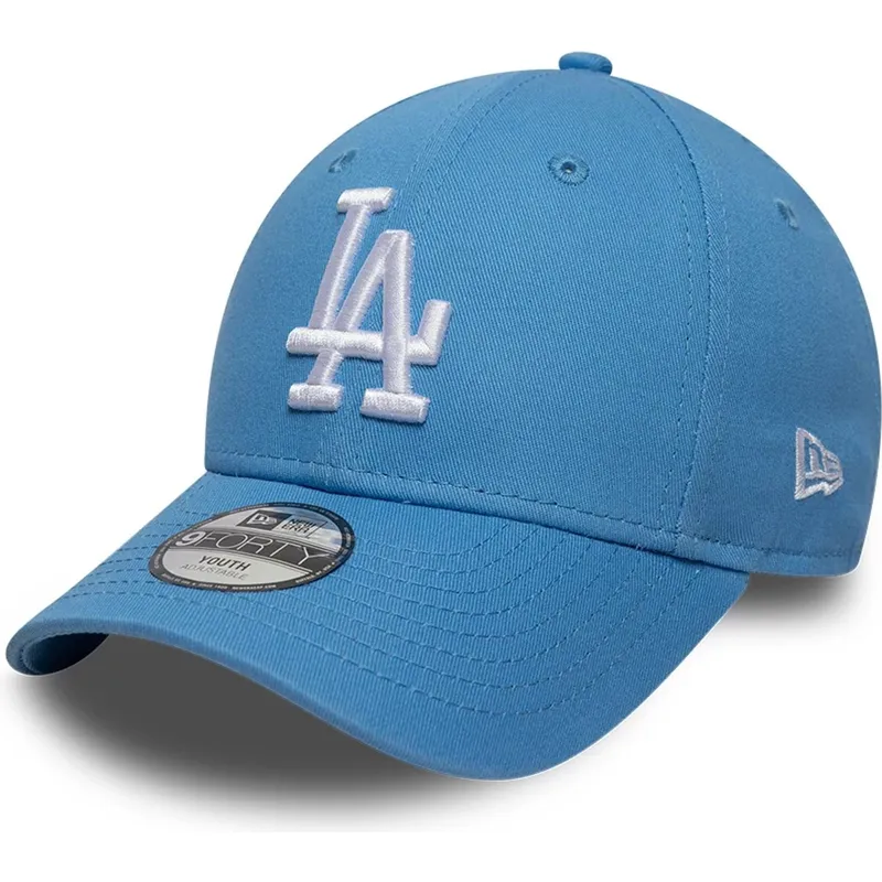 kapa-zaobljena-plava-podesiv-za-djecu-9forty-essential-los-angeles-dodgers-mlb-new-era