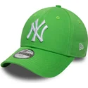 kapa-zaobljena-zelena-podesiv-za-djecu-9forty-essential-new-york-yankees-mlb-new-era