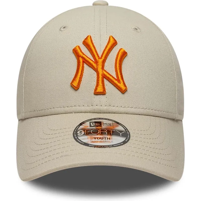 kapa-zaobljena-bez-podesiv-za-djecu-9forty-league-essential-new-york-yankees-mlb-new-era