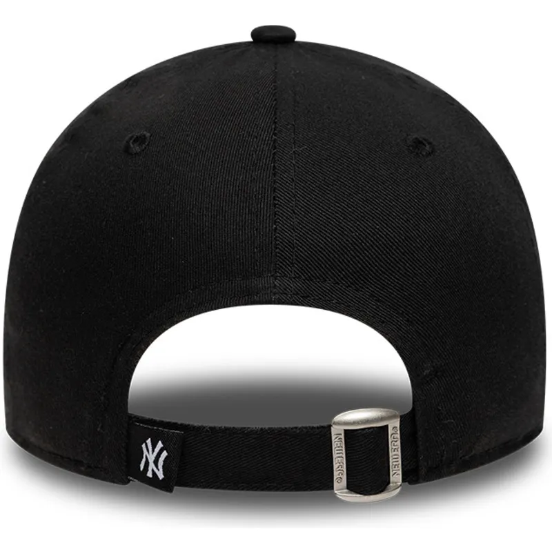 kapa-zaobljena-crna-podesiv-za-djecu-9forty-icon-new-york-yankees-mlb-new-era