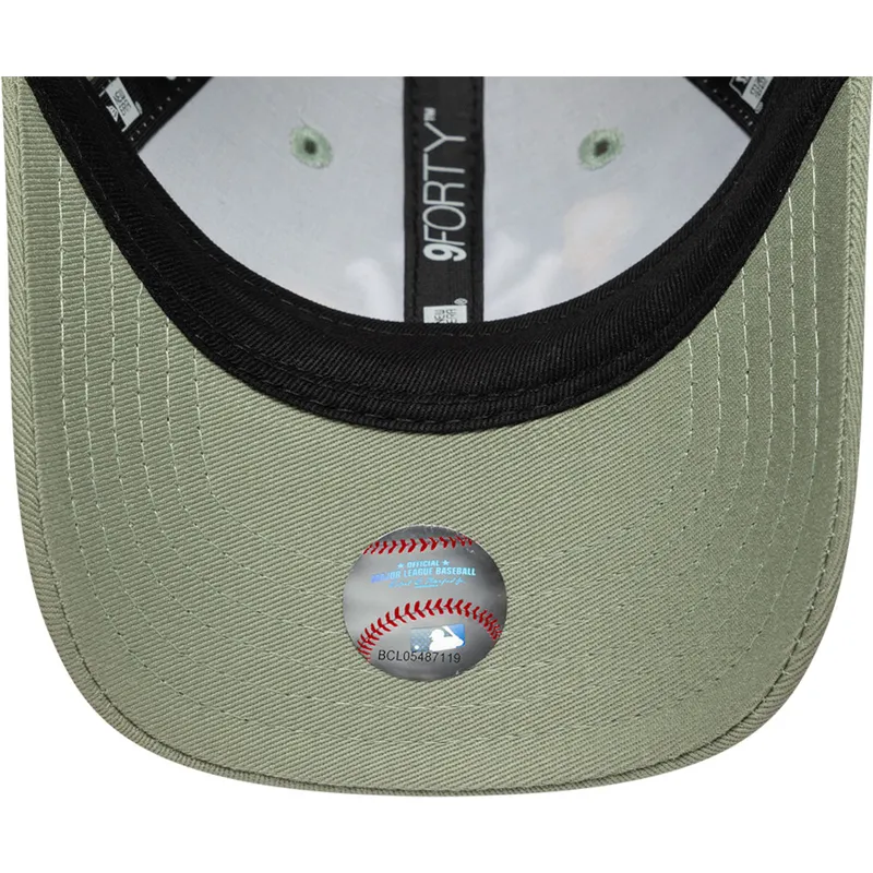 kapa-zaobljena-zelena-podesiv-za-djecu-9forty-summer-icon-new-york-yankees-mlb-new-era