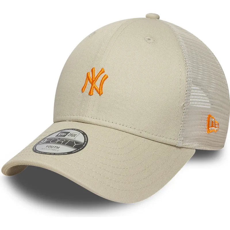 cap-zaobljena-beige-adjustable-strap-za-djecu-9forty-homefield-new-york-yankees-mlb-new-era cap-zaobljena-beige-adjustable-strap-za-djecu-9forty-homefield-new-york-yankees-mlb-new-era