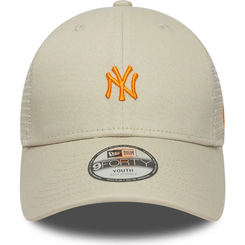 cap-zaobljena-beige-adjustable-strap-za-djecu-9forty-homefield-new-york-yankees-mlb-new-era cap-zaobljena-beige-adjustable-strap-za-djecu-9forty-homefield-new-york-yankees-mlb-new-era