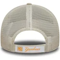 cap-zaobljena-beige-adjustable-strap-za-djecu-9forty-homefield-new-york-yankees-mlb-new-era