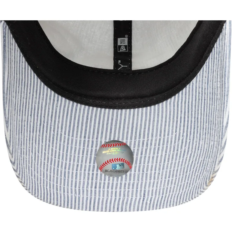 cap-zaobljena-navy-blue-adjustable-strap-9twenty-seersucker-new-york-yankees-mlb-new-era