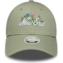 kapa-zaobljena-zelena-podesiv-9forty-beaded-new-era