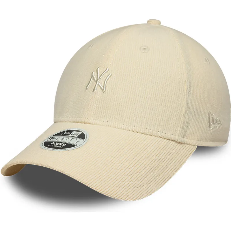 cap-zaobljena-beige-adjustable-strap-9forty-mini-cord-new-york-yankees-mlb-new-era cap-zaobljena-beige-adjustable-strap-9forty-mini-cord-new-york-yankees-mlb-new-era