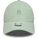 cap-zaobljena-green-adjustable-strap-9forty-mini-cord-new-york-yankees-mlb-new-era