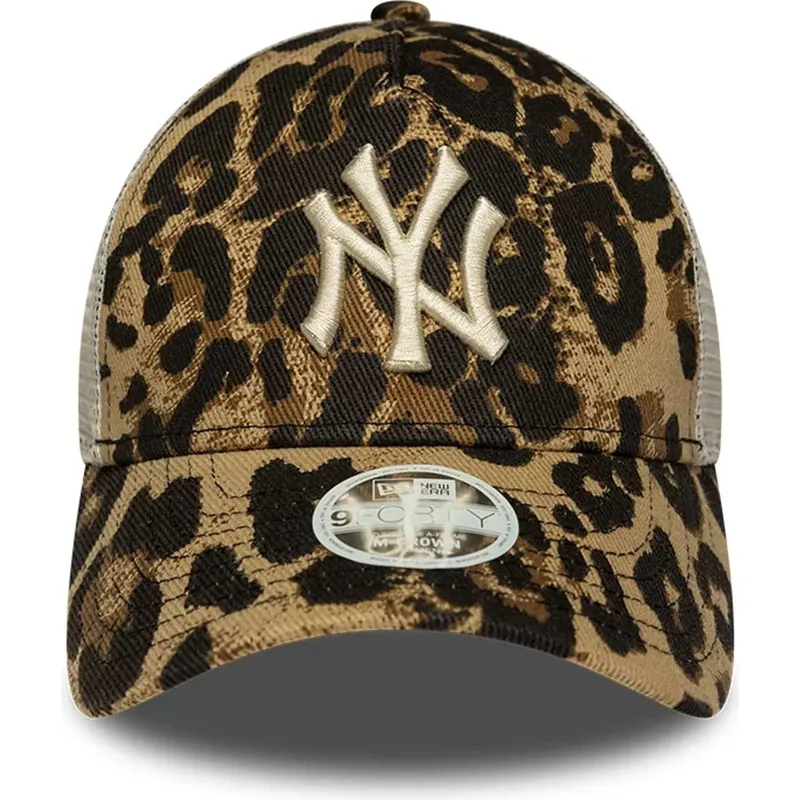 cap-zaobljena-leopard-snapback-9forty-m-crown-a-frame-leopard-new-york-yankees-mlb-new-era