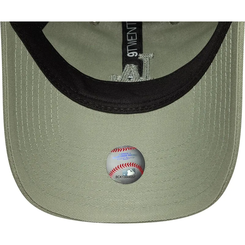 kapa-zaobljena-zelena-podesiv-9twenty-midi-linen-los-angeles-dodgers-mlb-new-era