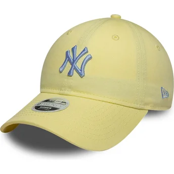 Cap zaobljena yellow adjustable strap 9TWENTY League Essential Midi New York Yankees MLB New Era