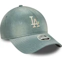 kape-zaobljena-plava-podesiva-traka-9twenty-a-frame-denim-los-angeles-dodgers-mlb-new-era
