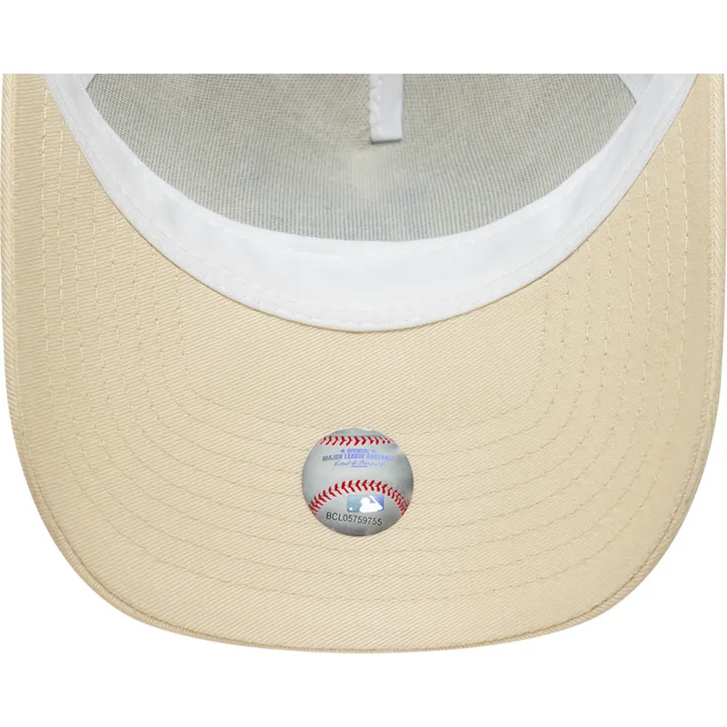 cap-zaobljena-beige-snapback-9forty-a-frame-floral-los-angeles-dodgers-mlb-new-era