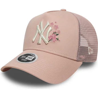 Kapa zaobljena ružičasta snapback 9FORTY A Frame Floral...