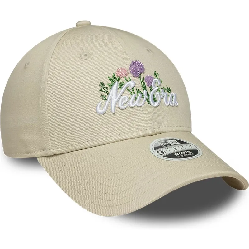 cap-zaobljena-beige-adjustable-strap-9forty-new-era