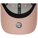 cap-zaobljena-pink-adjustable-strap-9forty-league-essential-new-york-yankees-mlb-new-era