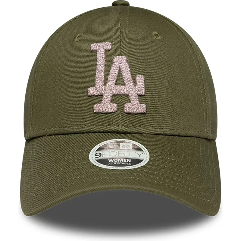 cap-zaobljena-green-adjustable-strap-9forty-metallic-los-angeles-dodgers-mlb-new-era cap-zaobljena-green-adjustable-strap-9forty-metallic-los-angeles-dodgers-mlb-new-era